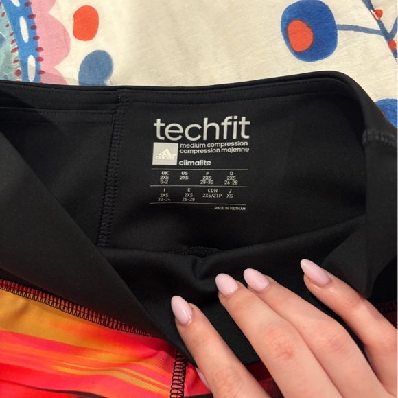Adidas techfit women’s colorful leggings - Picture 6 of 6